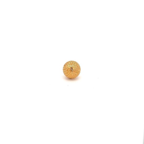 18K Gold Pendant Charm Money Lucky Coin - Picture 2 of 8